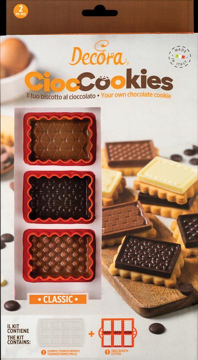 Produktbild Decora Butterkeks Ausstecher und Schokoladenform