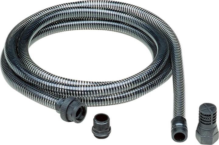 Actual product image AL-KO 110005 Suction hose 44259 inch, 4 m length, for garden pumps and domestic waterworks, with back...