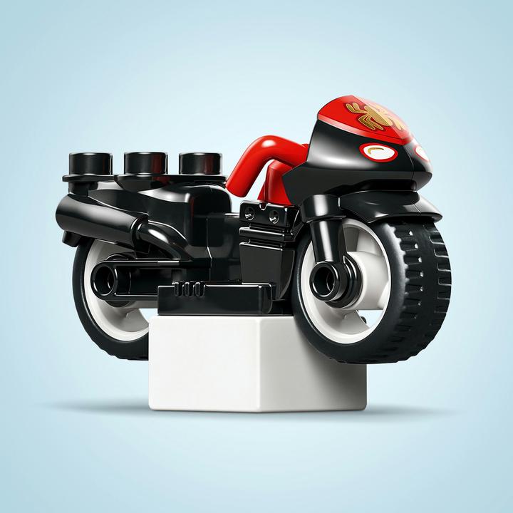 Actual product image LEGO Spin's motorbike adventure (10424)