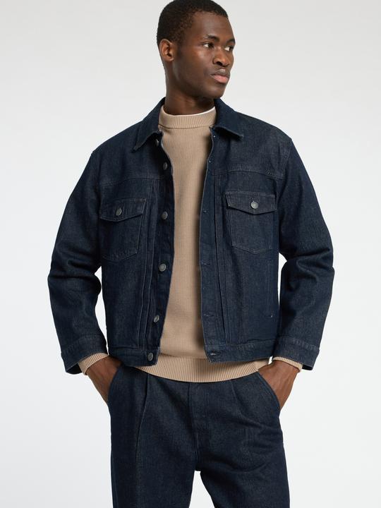Actual product image Selected Homme 100% cotton jumper with round neckline (XL)