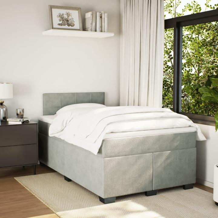 Image du produit VidaXL Lit boxspring (120 x 200 cm, 120 x 200 cm)