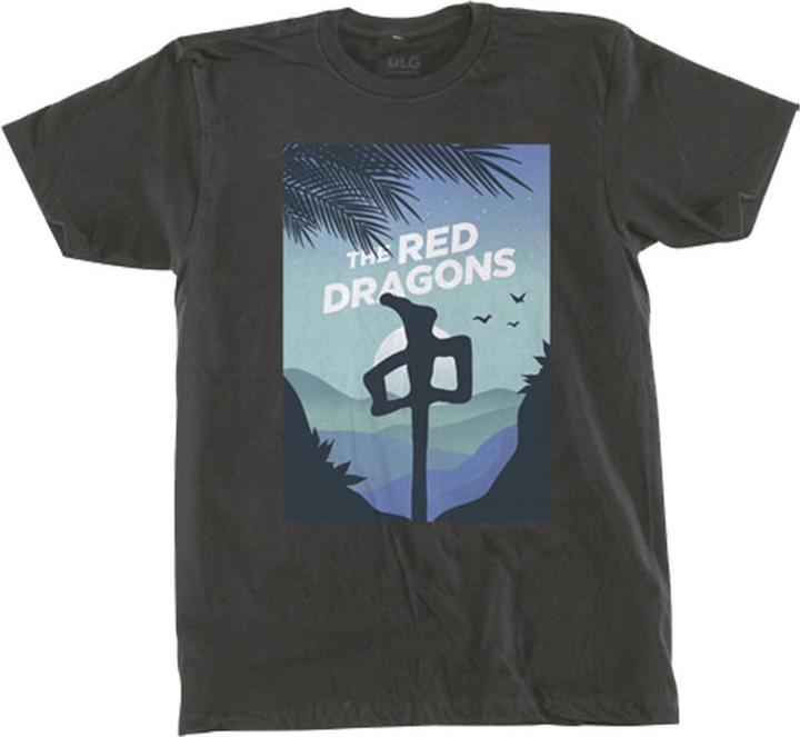 Red Dragon Night Views T-Shirt (L)