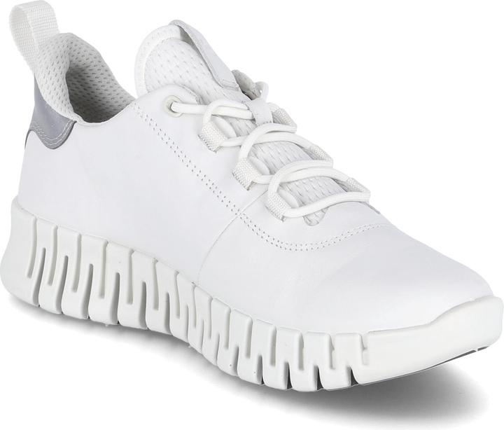 Image du produit Ecco Chaussures à lacets pour femmes Sportives Semelle en caoutchouc blanc (38)