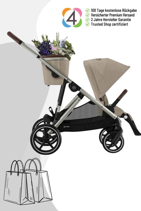 Actual product image Cybex Gazelle S Kinderwagen / Geschwisterwagen / Zwillingswagen