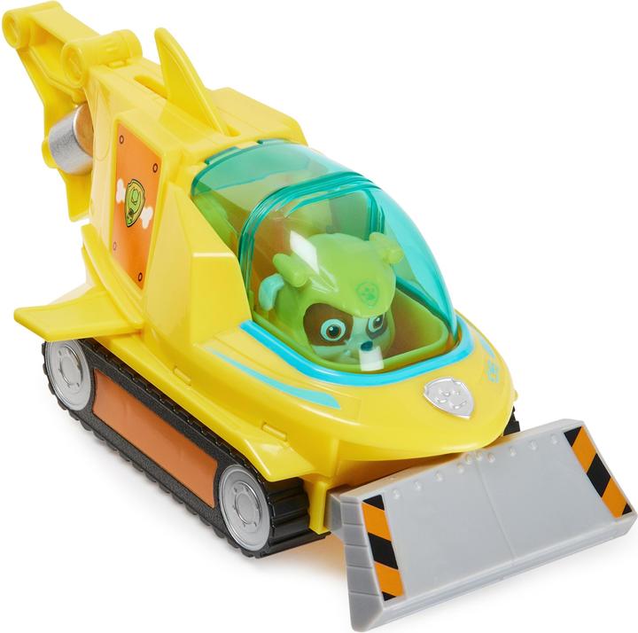 Actual product image Spin Master Paw Patrol Aqua Pups Deluxe Vehicle Rubble