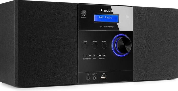 Produktbild Audizio Metz Micro-HiFi System (Bluetooth, CD Player, 2x 15 W)