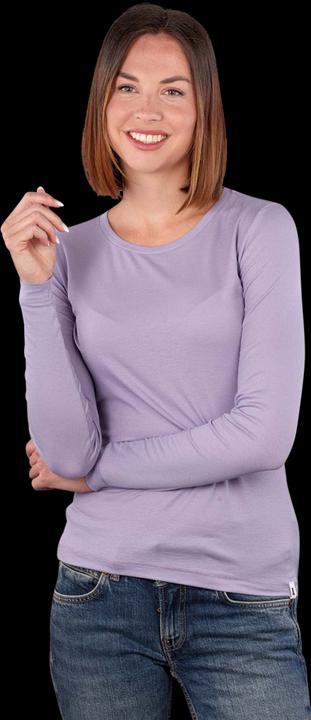 Armedangels Long Sleeve Jaale T-Shirt Round Neck Light Purpl