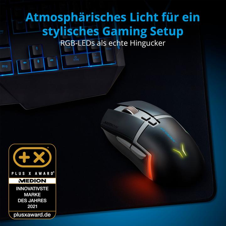 Image du produit Medion Erazer Supporter P13 (Sans fil, Filaire)
