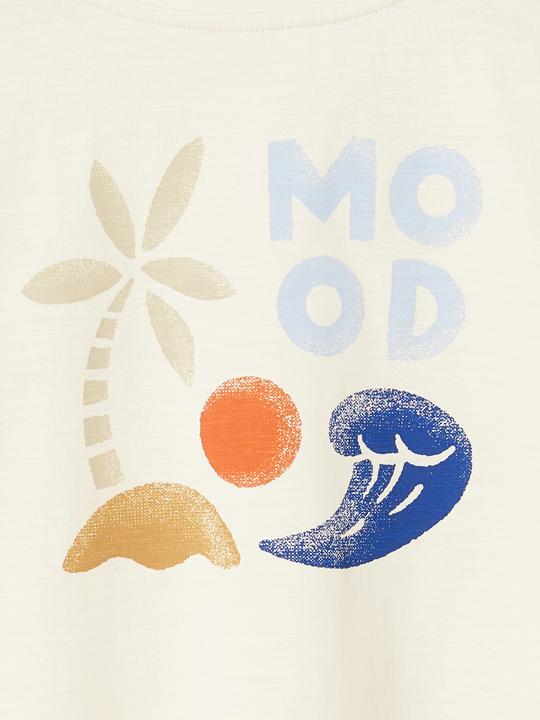 Actual product image Vertbaudet Jungen T-Shirt mit XL-Print hinten und Recycling-Baumwolle (92)