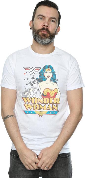 Actual product image Mens Wonder Woman Posing T-Shirt (3XL)