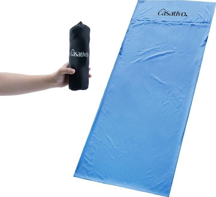 Image du produit Casativo Lot de 2 sacs de couchage de refuge ultralégers en microfibre respirante (210 cm)