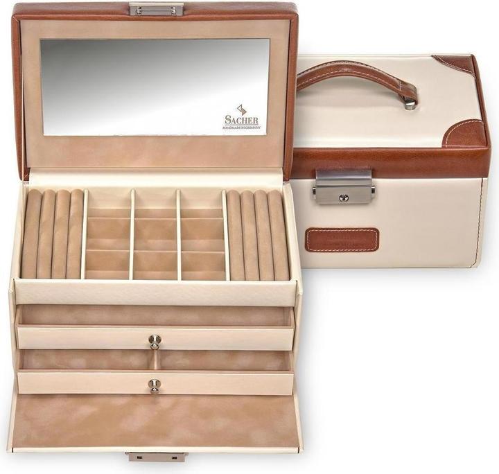 Actual product image Sacher 25.502.507343 - Jewellery box Elly travel cream
