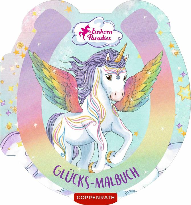 Produktbild Glücks-Malbuch (Einhorn-Paradies)