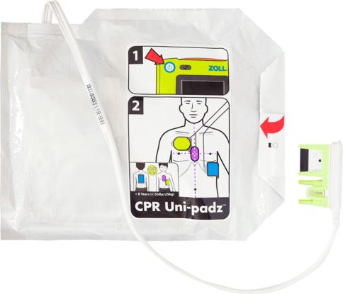 Zoll CPR-Universalelektroden Uni Padz für AED 3 (Erste Hilfe Set Zubehör)