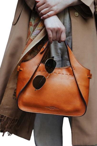 Produktbild Only-Bags.Store Ledertasche, handgefertigte Ledertasche, Handtasche, elegante Ledertasche