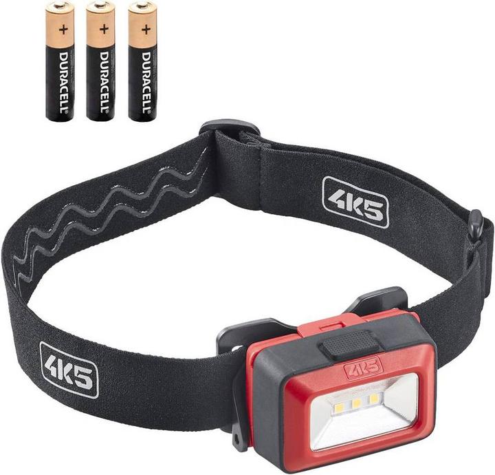 Image du produit 4K5 Lampe frontale LED confortable - mains libres pour toutes les activités (200 lm)
