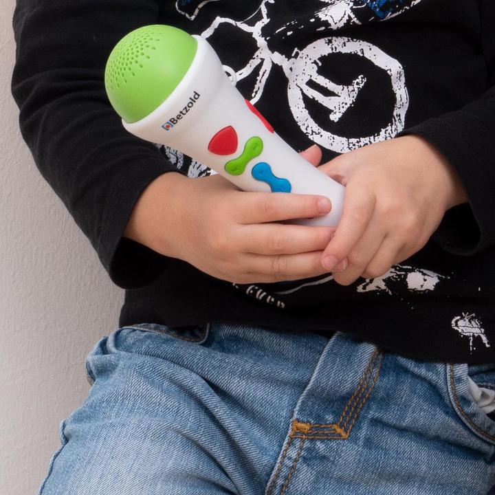 Produktbild Betzold Kindermikrofon mit Aufnahmefunktion