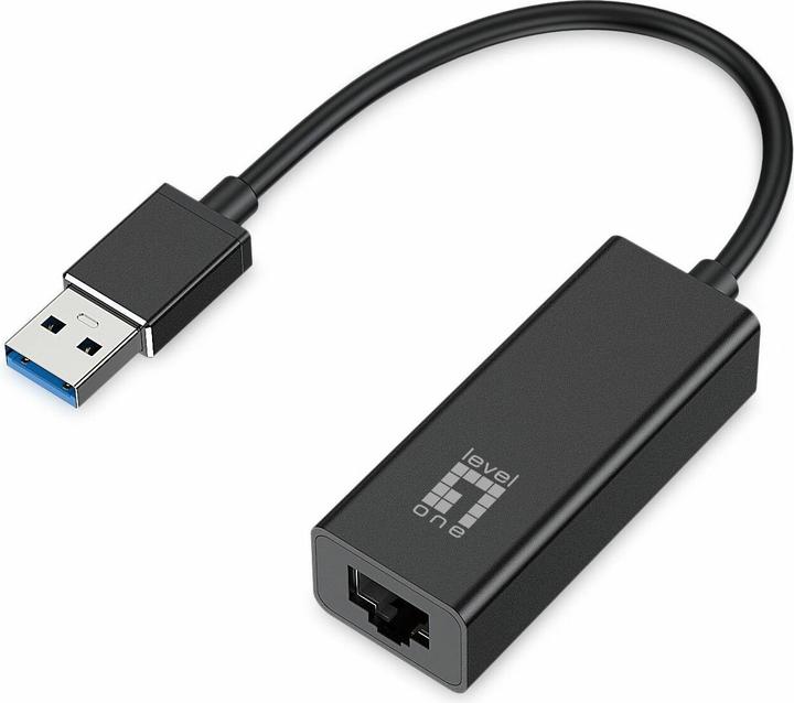 Actual product image LevelOne Adapter USB3.0-> 10/100/1000 (USB 3.0, RJ45 (1x))
