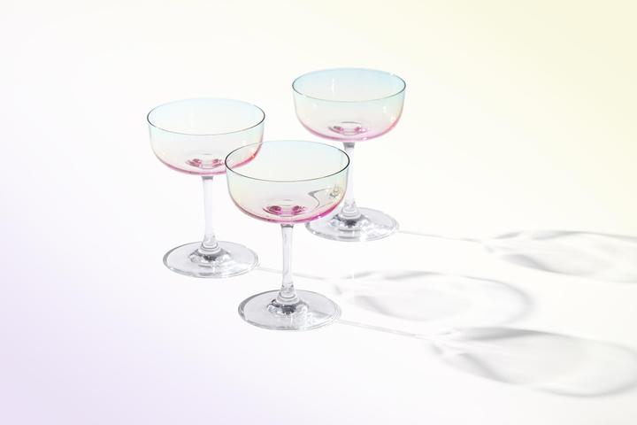 Produktbild Like. by Villeroy & Boch Like Pearl Sekt-/Champagnerschale, Set 2tlg 9x12cm (12 cl, 2 Gläser, Sektgläser)
