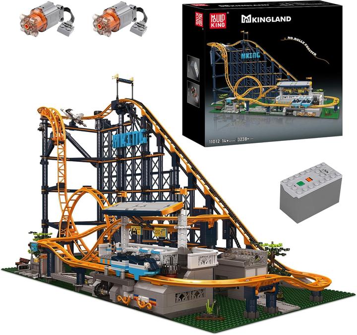 Actual product image Mould King Roller coaster, roller coaster