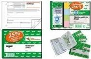 Image du produit Sigel Bloc de quittances DIN A6 horizontal non autocopiant 2 copies 2x50 f. (50 x)