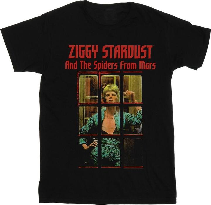 Immagine prodotto David Bowie Ziggy Stardust Spider Maglietta Ampia Donna (XL)