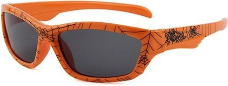 Bekos Kinder Sonnenbrille Spiderman Orange Polarisiert