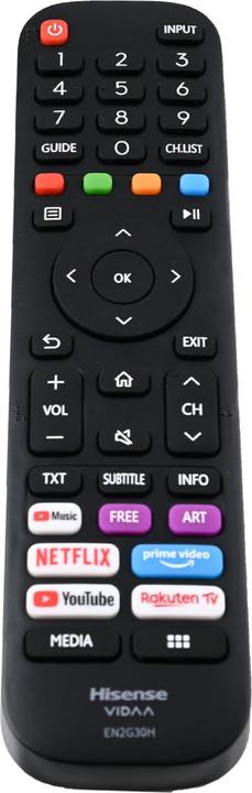Actual product image Hisense En2g30h Fjernbetjening (Device-specific remote control, Infrared)