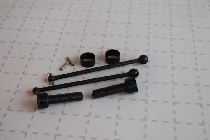 Actual product image DF-Models CVD drive shafts truggy (2)