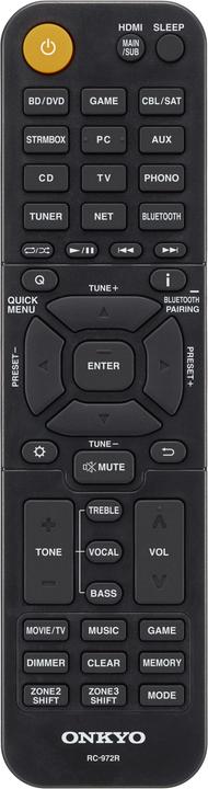 Actual product image Onkyo TX-NR6100 (7.2 channels, AM, FM, DAB+)