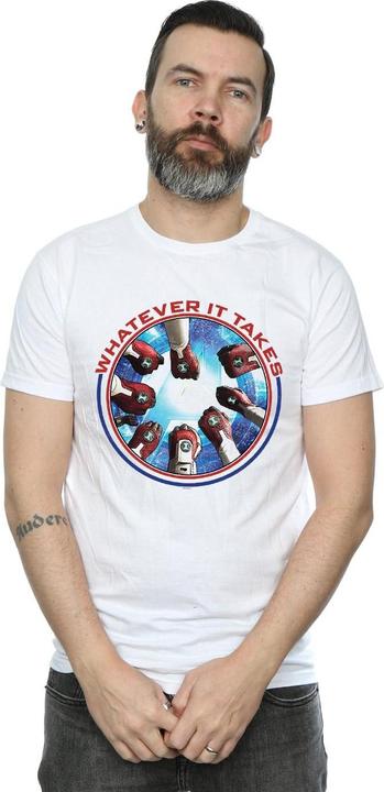 Actual product image Mens Avengers Endgame Whatever It Takes Fists T-Shirt (3XL)