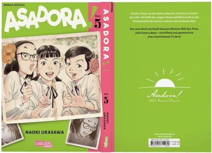 Actual product image Asadora! 5 (German, Naoki Urasawa, Miyuki Tsuji, 2023)