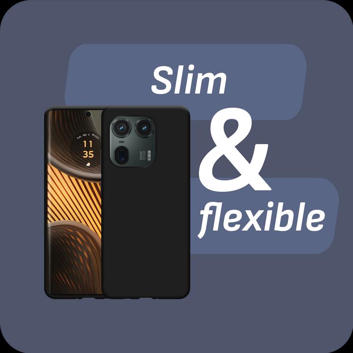 Actual product image Cazy Soft TPU protective cover (Motorola Edge 50 Ultra)