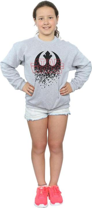Produktbild Star Wars The Last Jedi Shattered Emblem Sweatshirt Mädchen (128)