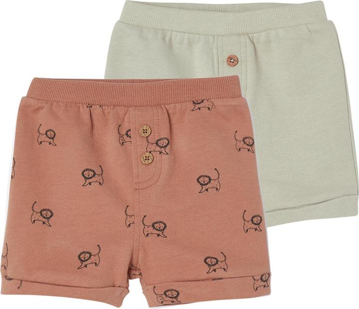Produktbild Vertbaudet 2er-Pack Baby Shorts Oeko-Tex (50)