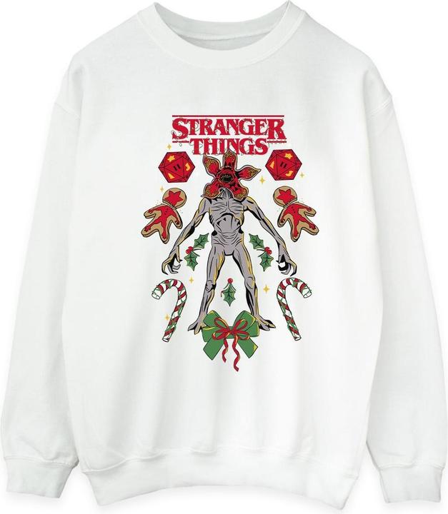 Immagine prodotto Netflix Stranger Things Christmas Demogorgon Felpa Uomo (L)