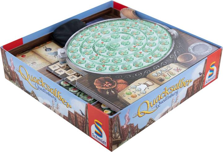 Produktbild Feldherr QUAK-3D - Organizer für Die Quacksalber von Quedlinburg + Die Kräuterhexen - Grundspielbox