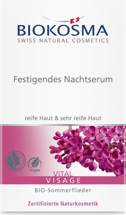 Image du produit Biokosma VITAL VISAGE - Sérum de nuit raffermissant (30 ml)