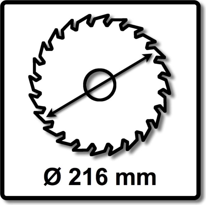 Productafbeelding Bosch Professional Zubehör Cirkelzaagblad Standaard voor Aluminium, 216x2,2/1,6x30, 64 tanden