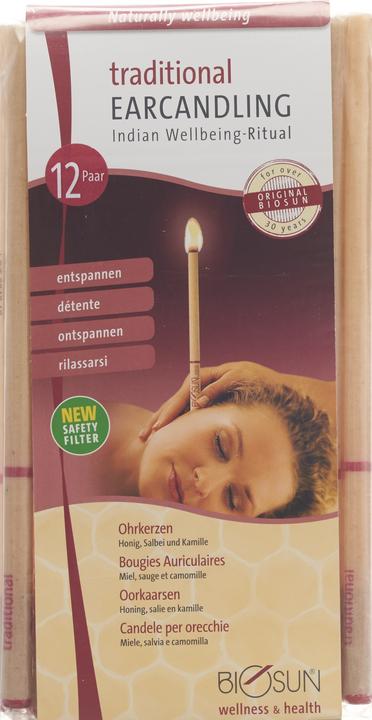 Actual product image Biosun Traditional ear candles