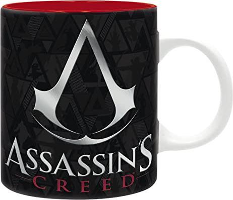 Immagine prodotto ABYstyle Assassin's Creed Tazza 320ml Subli : Crest Black & Red (320 ml, 1 x)