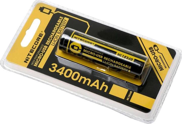 Actual product image Nitecore Nl1834r