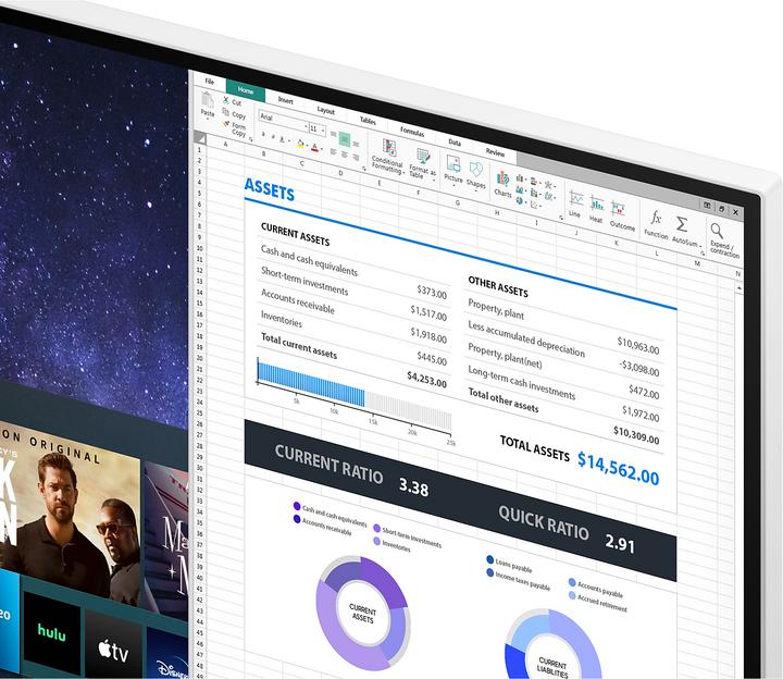 Actual product image Samsung Smart Monitor M5 S27BM501EU (1920 x 1080 pixels, 27")