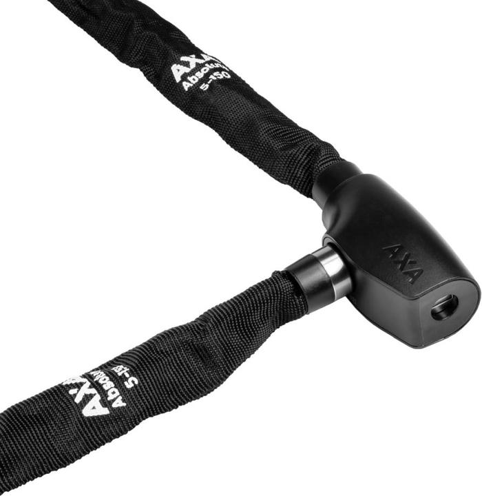 Produktbild AXA - Absolute 5 - Kettingslot - Slot voor Fietsen - 150 cm - 5 mm - Zwart (150 cm)