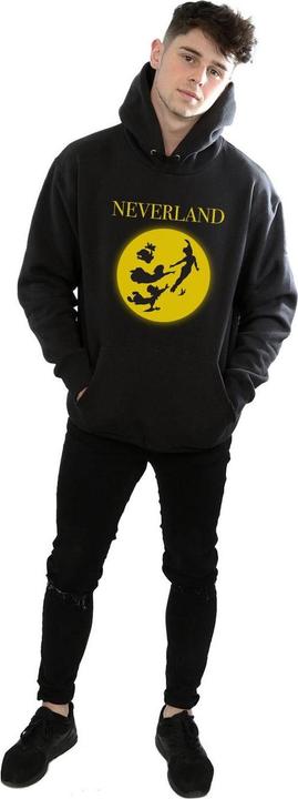 Immagine prodotto Disney Peter Pan Moon Silhouettes Felpa con Cappuccio Uomo (XXL)