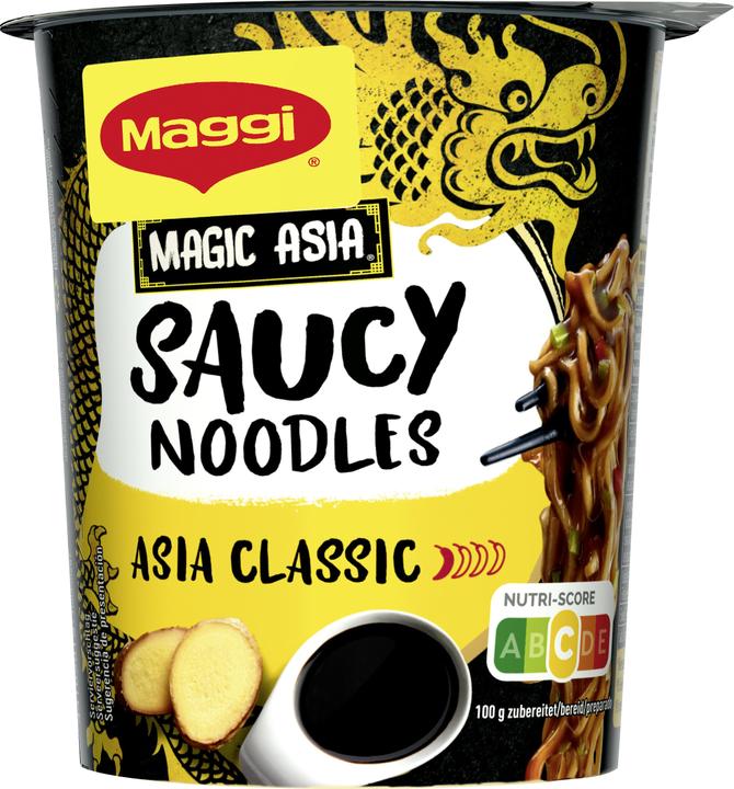 Image du produit Maggi MAGIC ASIA Saucy Noodles Coupe classique d'Asie (75 g)
