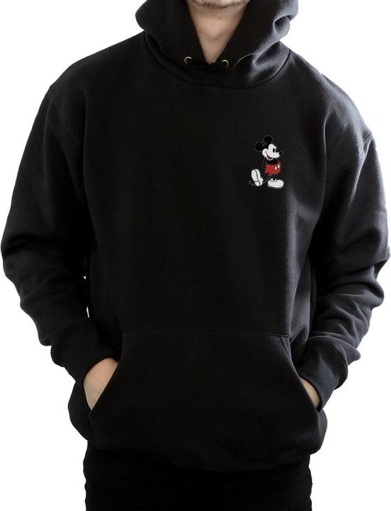Immagine prodotto Disney Mickey Mouse Kickin Retro Chest Felpa con Cappuccio Uomo (S)