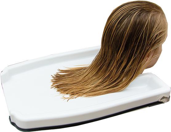 Actual product image Sundo Plastic hair washing tray (Wash / Care)