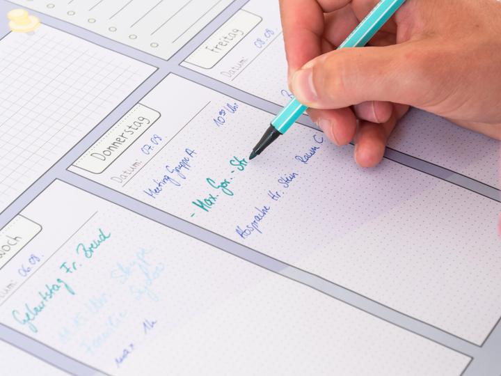 Produktbild Betzold Wochenplan (42 x 59.5 cm)