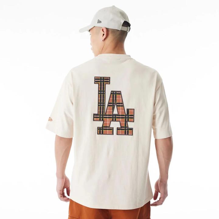 Produktbild New Era t-hirt lo angele dodger mlb tartan infill (S)
